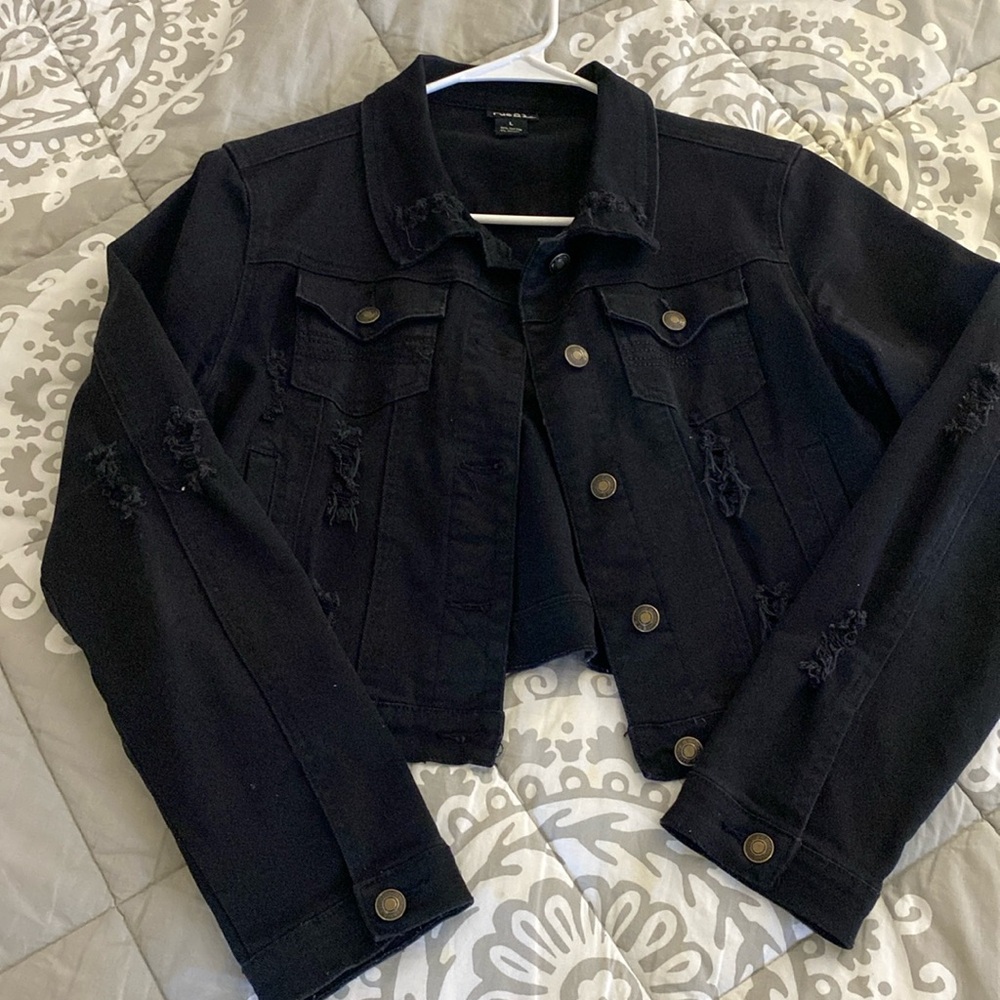 Rue 21 Distressed Jean Jacket